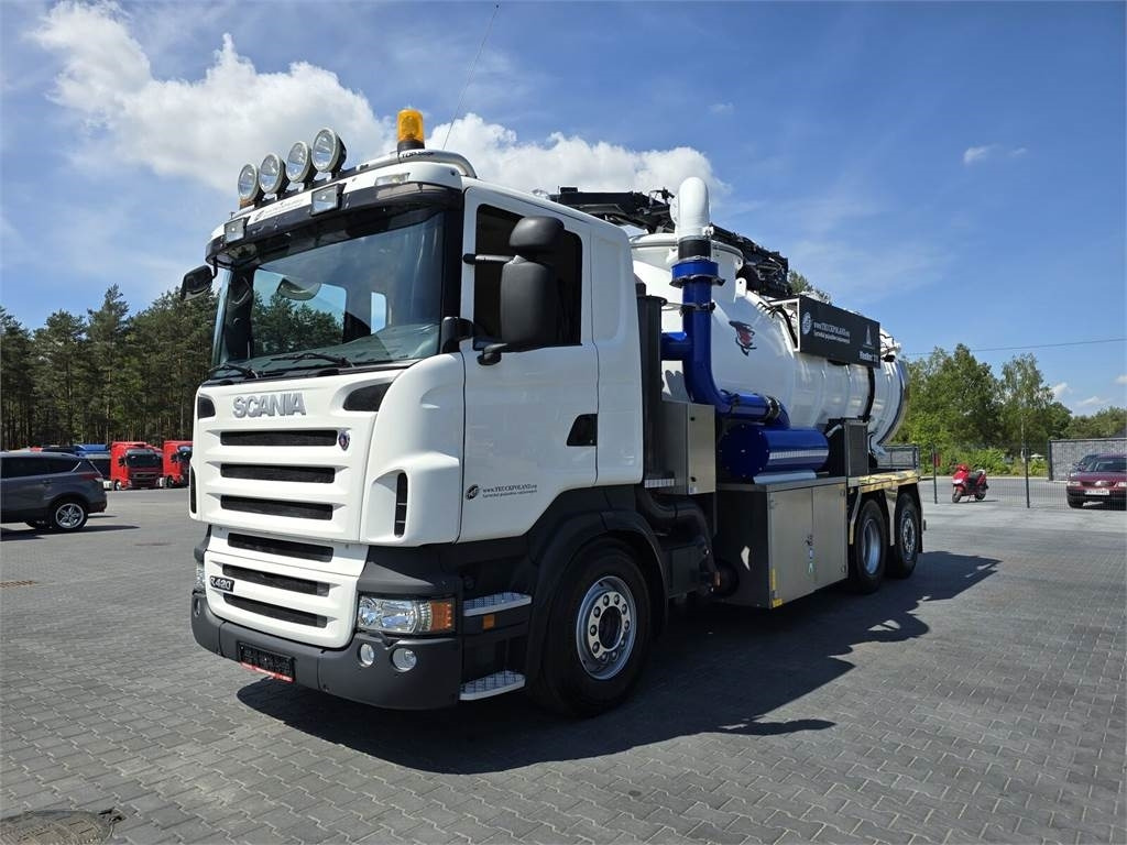 Scania Saugbagger Larsen FlexVac 311 Vacuum suction loade - سيارة خدمات/ سيارة خاصة: صورة 3 Scania Saugbagger Larsen FlexVac 311 Vacuum suction loade - سيارة خدمات/ سيارة خاصة: صورة 3