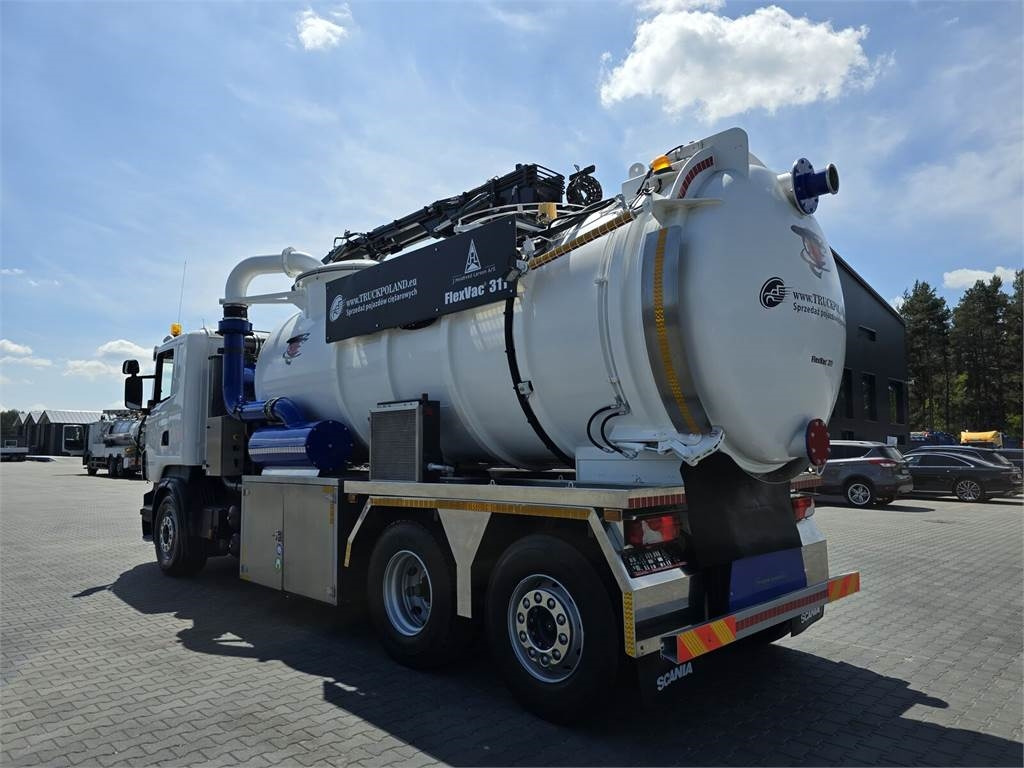 Scania Saugbagger Larsen FlexVac 311 Vacuum suction loade - فراغ شاحنة: صورة 5 Scania Saugbagger Larsen FlexVac 311 Vacuum suction loade - فراغ شاحنة: صورة 5
