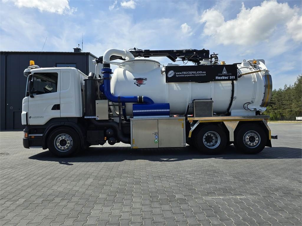 Scania Saugbagger Larsen FlexVac 311 Vacuum suction loade - فراغ شاحنة: صورة 4 Scania Saugbagger Larsen FlexVac 311 Vacuum suction loade - فراغ شاحنة: صورة 4