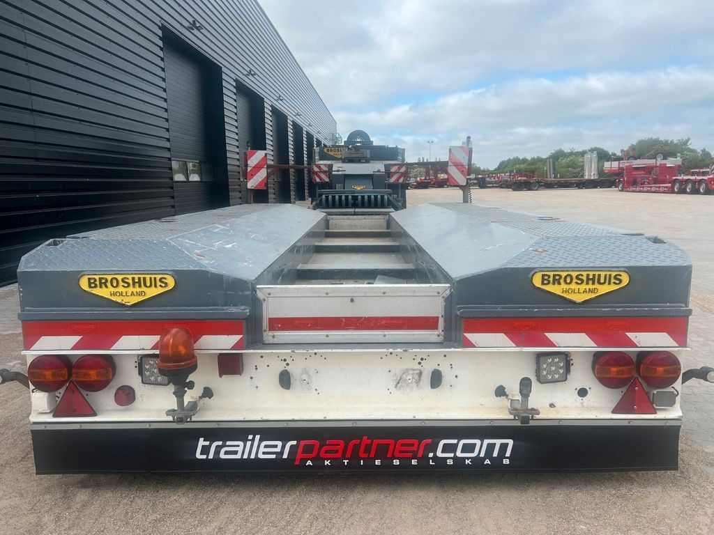 Broshuis 3 achs Tiefbett / 2 x Verlärungsträger / 19 M - نصف مقطورة بلودر منخفض: صورة 5 Broshuis 3 achs Tiefbett / 2 x Verlärungsträger / 19 M - نصف مقطورة بلودر منخفض: صورة 5