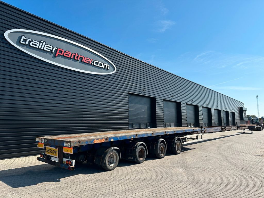 Nooteboom 4 achs tele / 3 x ausziehbar / 48.000 mm - نصف مقطورة مسطحة: صورة 1 Nooteboom 4 achs tele / 3 x ausziehbar / 48.000 mm - نصف مقطورة مسطحة: صورة 1