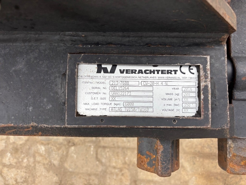 حفار ذو عجلات Atlas 160 W - 140 W: صورة 21