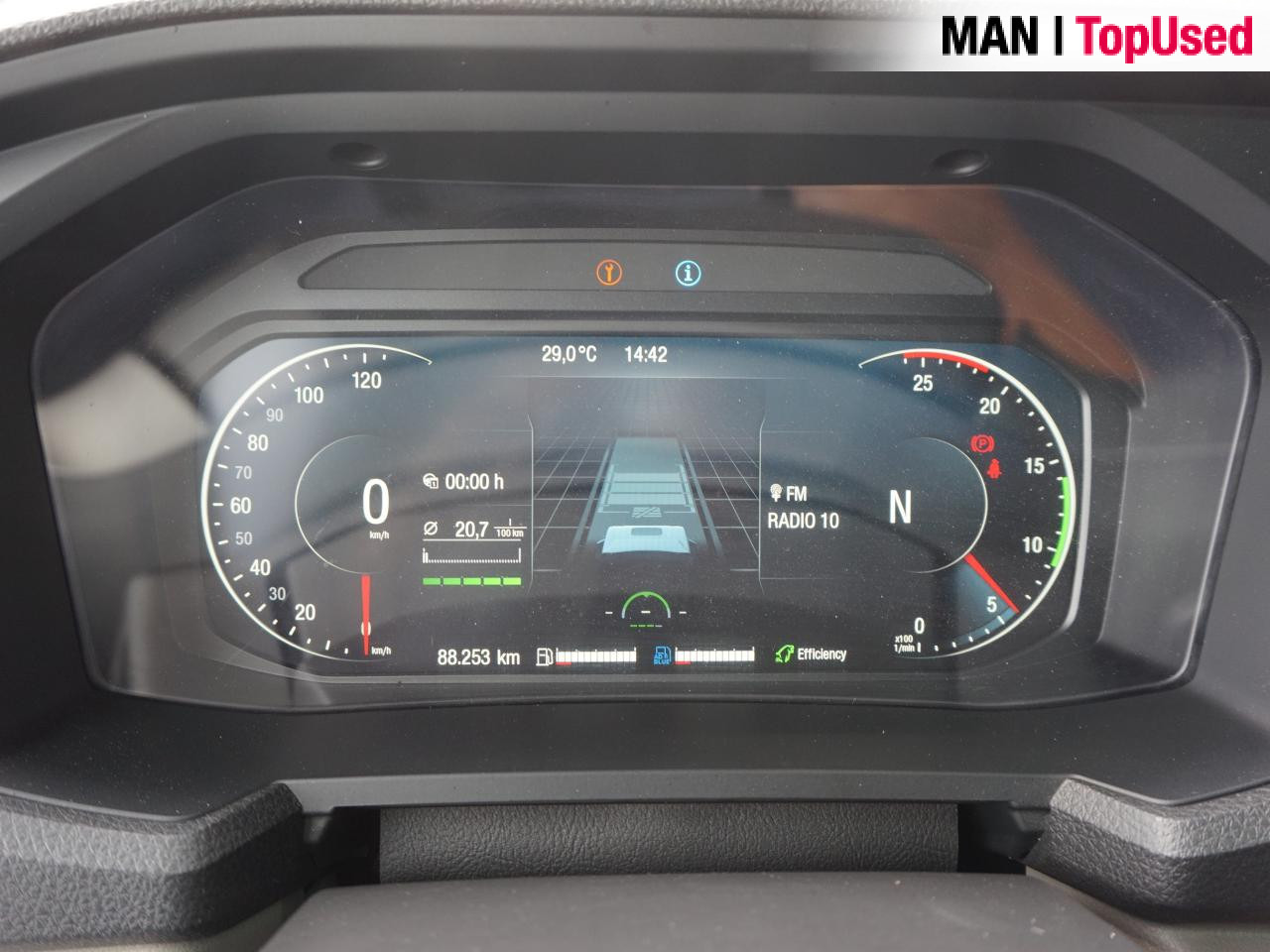 MAN TGX 18.520 4x2 BL SA / GX / 2 Tanks / OptieView - مقطورة السحب: صورة 4 MAN TGX 18.520 4x2 BL SA / GX / 2 Tanks / OptieView - مقطورة السحب: صورة 4
