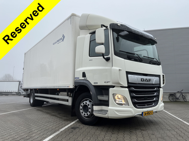 DAF CF 260 FA / 18 Ton / 166 dkm / Box 7.5 m / Laadklep / APK 05-25 - شاحنة صندوقية: صورة 1 DAF CF 260 FA / 18 Ton / 166 dkm / Box 7.5 m / Laadklep / APK 05-25 - شاحنة صندوقية: صورة 1