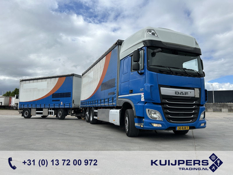 DAF XF 440 FAN SSC + Aschersleben Kaross DSA 18 / Loadlift 4000 kg / Curtainside Combi - شاحنة ذات ستائر جانبية: صورة 1 DAF XF 440 FAN SSC + Aschersleben Kaross DSA 18 / Loadlift 4000 kg / Curtainside Combi - شاحنة ذات ستائر جانبية: صورة 1