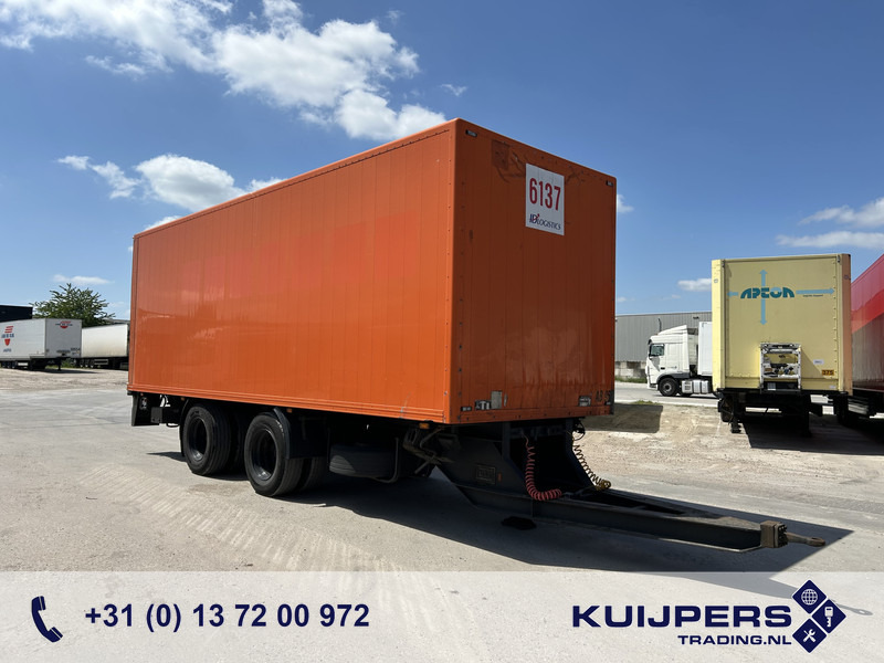 Floor FLMA-18 / Wipkar - Anhanger - Trailer / Alu Box / Loadlift / APK TUV 08-25 - مقطورة بصندوق مغلق: صورة 1 Floor FLMA-18 / Wipkar - Anhanger - Trailer / Alu Box / Loadlift / APK TUV 08-25 - مقطورة بصندوق مغلق: صورة 1