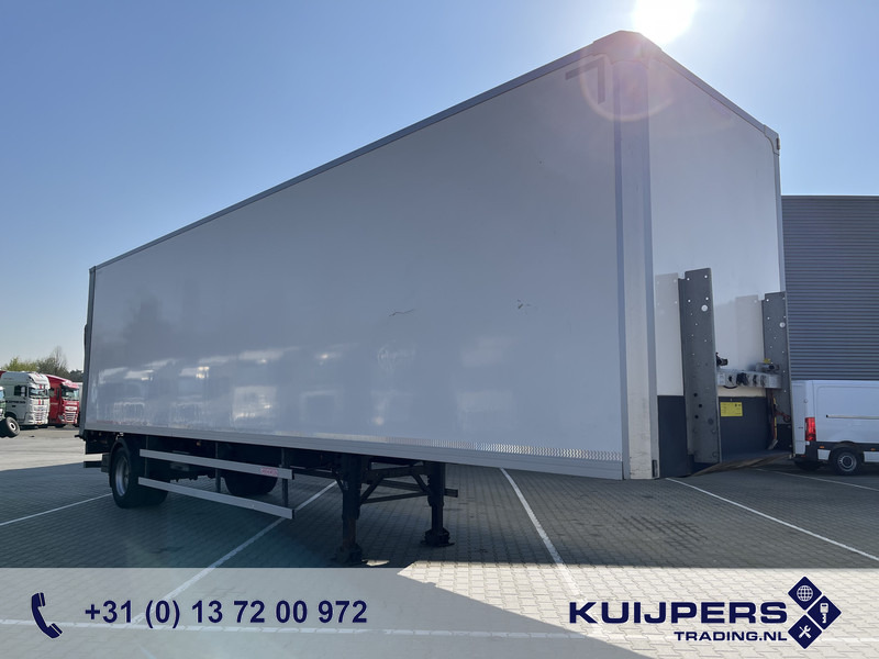 Groenewegen DRO-12-10 B City / 1 as BPW / Box / Laadklep 2000 kg - نصف مقطورة بصندوق مغلق: صورة 1 Groenewegen DRO-12-10 B City / 1 as BPW / Box / Laadklep 2000 kg - نصف مقطورة بصندوق مغلق: صورة 1