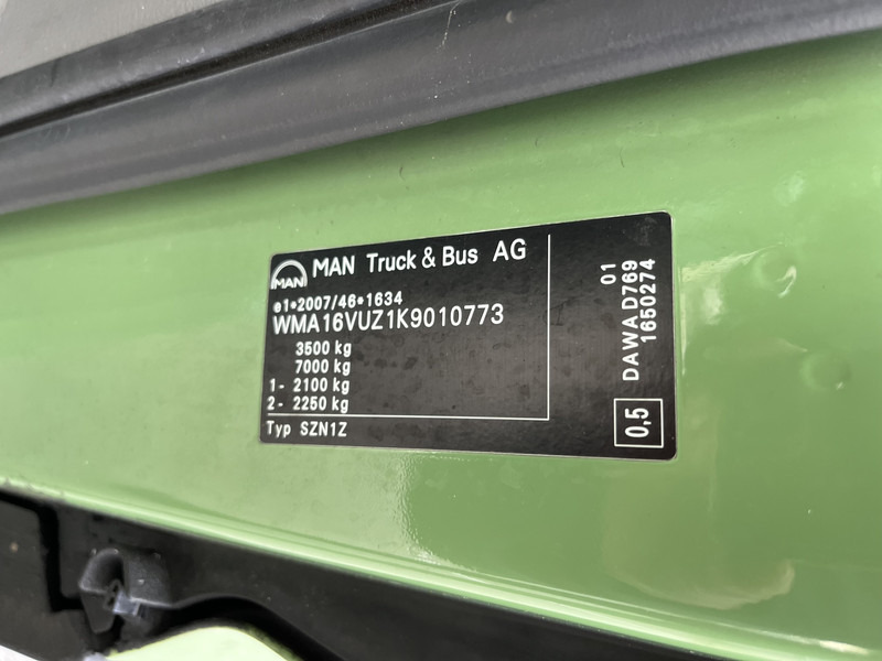 شاحنة بصندوق مغلق MAN TGE 3.180 Euro 6 / Navi / Cruise / Box / Loadlift / APK TUV 09-25: صورة 14