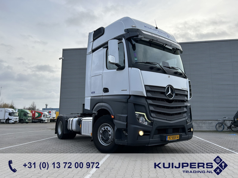 Mercedes-Benz Actros 1845 Gigaspace / 448 dkm / Tacho V2 / PTO / Stand Airco / APK TUV 11-26 - رأس تريلا: صورة 1 Mercedes-Benz Actros 1845 Gigaspace / 448 dkm / Tacho V2 / PTO / Stand Airco / APK TUV 11-26 - رأس تريلا: صورة 1