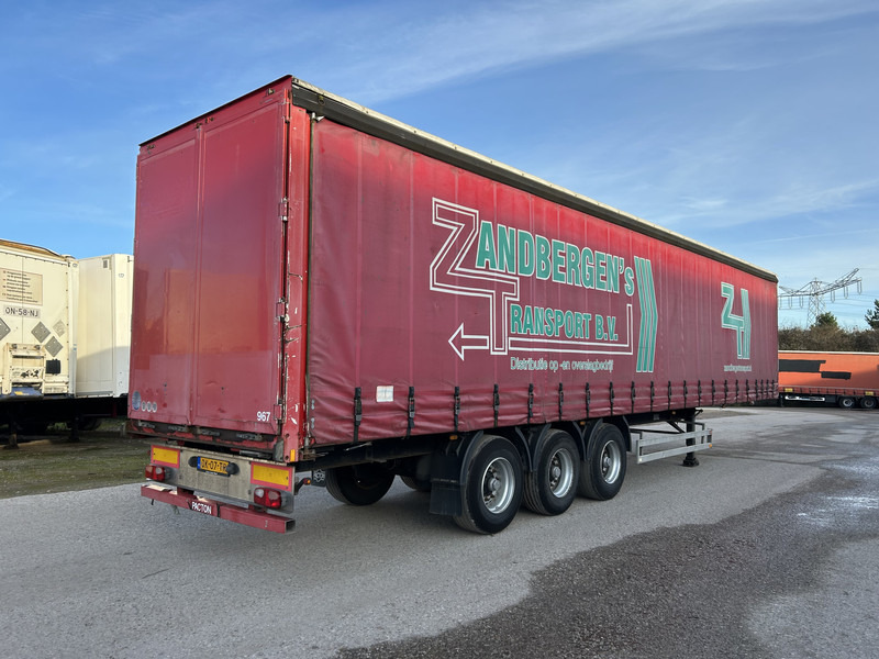 Pacton T3-001 / Curtainside Trailer / BPW Drum / APK TUV 03-26 - نصف مقطورة بستائر جانبية: صورة 2 Pacton T3-001 / Curtainside Trailer / BPW Drum / APK TUV 03-26 - نصف مقطورة بستائر جانبية: صورة 2