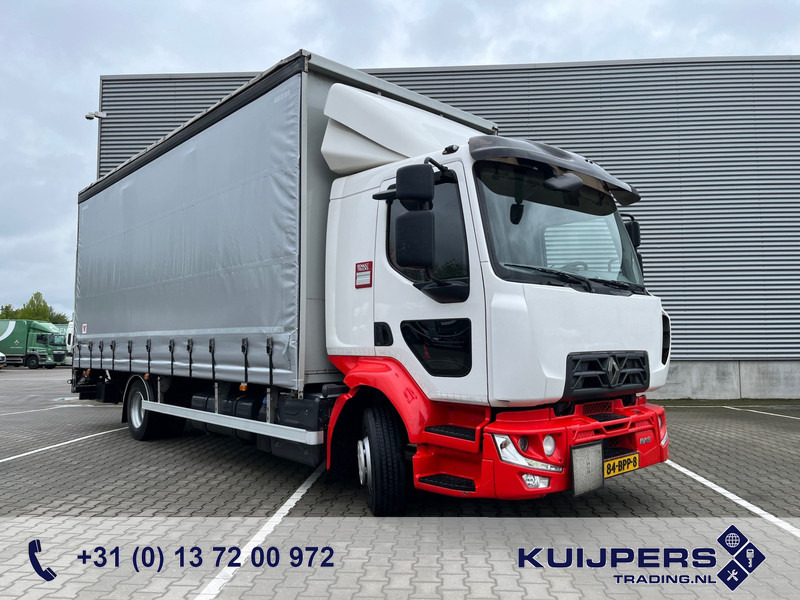 Renault D 210 Euro 6 / 12 Ton / 282 dkm / Schuifzeil / Laadklep / APK TUV 07-25 - شاحنة ذات ستائر جانبية: صورة 1 Renault D 210 Euro 6 / 12 Ton / 282 dkm / Schuifzeil / Laadklep / APK TUV 07-25 - شاحنة ذات ستائر جانبية: صورة 1