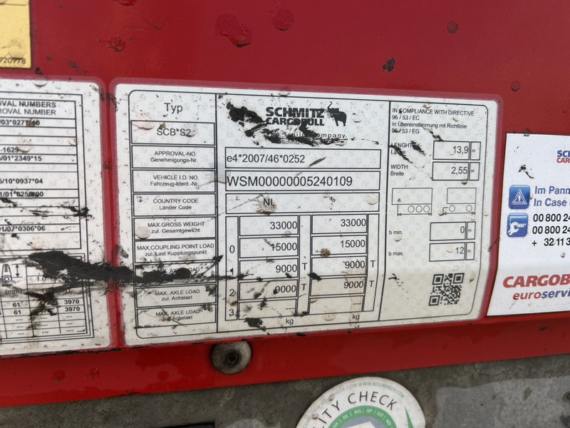 Schmitz Cargobull SCB S2 / Box Trailer / Disk / APK TUV 10-26 - نصف مقطورة بصندوق مغلق: صورة 5 Schmitz Cargobull SCB S2 / Box Trailer / Disk / APK TUV 10-26 - نصف مقطورة بصندوق مغلق: صورة 5