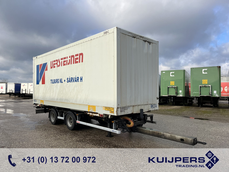 Wecon AWZ 218 / BDF System / Krone Box / Wipkar - Middenas AHW / NL Trailer - مقطورة بصندوق مغلق: صورة 1 Wecon AWZ 218 / BDF System / Krone Box / Wipkar - Middenas AHW / NL Trailer - مقطورة بصندوق مغلق: صورة 1