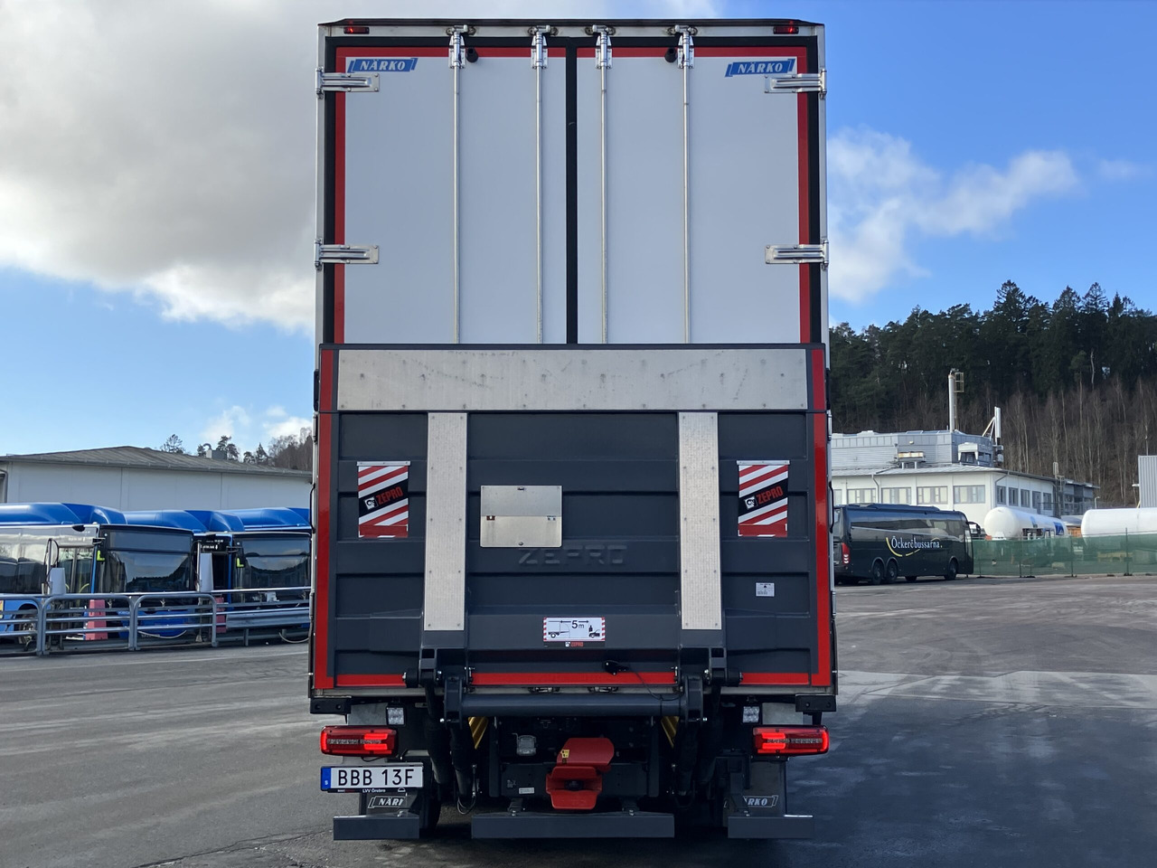MAN TGX 26.520 6×2-4 fjärrbil Närko - شاحنة صندوقية: صورة 5 MAN TGX 26.520 6×2-4 fjärrbil Närko - شاحنة صندوقية: صورة 5