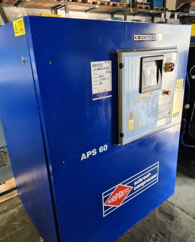 Kompresor śrubowy AIRPRESS APS 60, 45 kw - ضاغط هوائي: صورة 3 Kompresor śrubowy AIRPRESS APS 60, 45 kw - ضاغط هوائي: صورة 3
