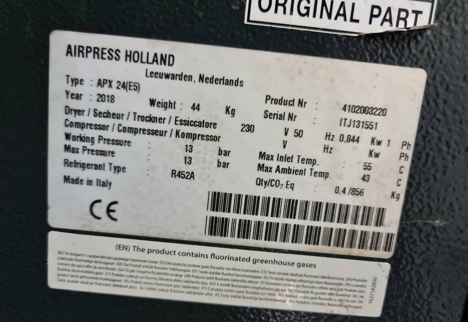 OSUSZACZ ZIĘBNICZY AIRPRESS APX 24, 2,4 M3/min - ضاغط هوائي: صورة 2 OSUSZACZ ZIĘBNICZY AIRPRESS APX 24, 2,4 M3/min - ضاغط هوائي: صورة 2