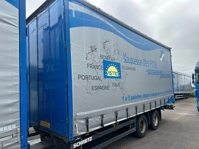 DAF XF 440 6x2 / SUPERSPACECAB / KOMBI MIT ANHANGER SCHMITZ 2016 / DURCHLADEN / 2 STUCK - شاحنة ذات ستائر جانبية: صورة 4 DAF XF 440 6x2 / SUPERSPACECAB / KOMBI MIT ANHANGER SCHMITZ 2016 / DURCHLADEN / 2 STUCK - شاحنة ذات ستائر جانبية: صورة 4