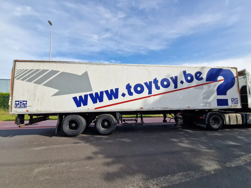 نصف مقطورة بصندوق مغلق Fruehauf D32C / LAMMES - BLATT - SPRING: صورة 8