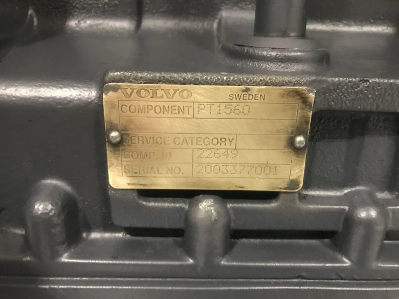 Volvo PT1560 22518, 22545, 22649 Rebuilt - صندوق التروس - شاحنة مفصلية: صورة 4 Volvo PT1560 22518, 22545, 22649 Rebuilt - صندوق التروس - شاحنة مفصلية: صورة 4