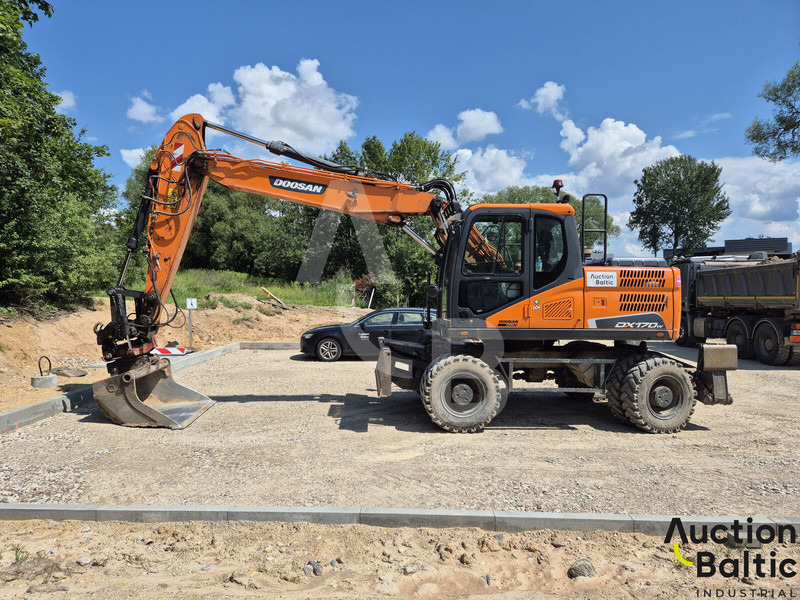 Doosan DX 170 W-5 - حفار ذو عجلات: صورة 2 Doosan DX 170 W-5 - حفار ذو عجلات: صورة 2