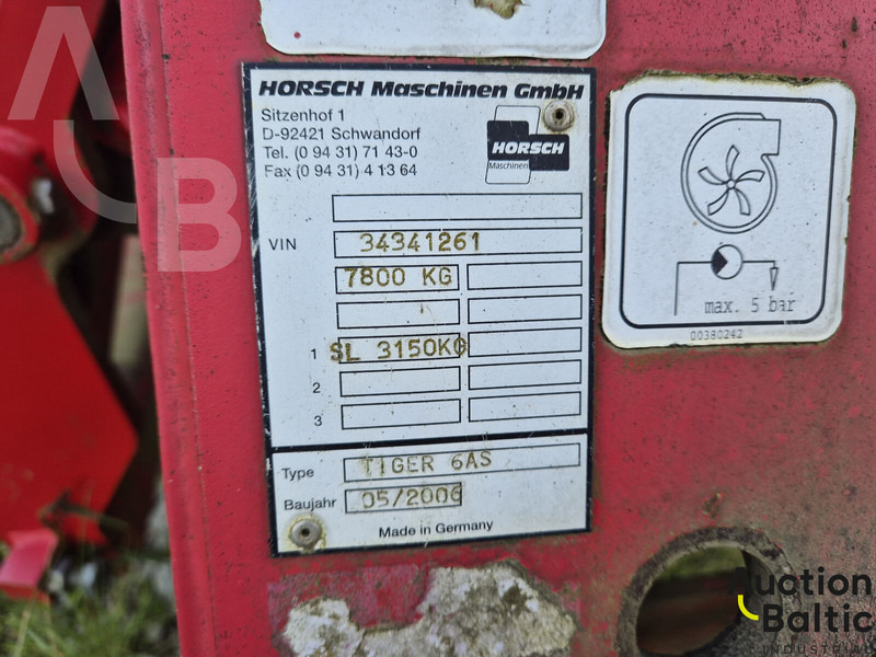 آلة حراثة Horsch Tiger 6 AS: صورة 18