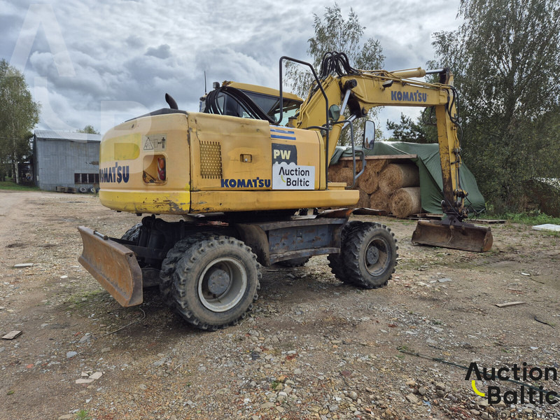 Komatsu PW160-7 - حفار ذو عجلات: صورة 5 Komatsu PW160-7 - حفار ذو عجلات: صورة 5