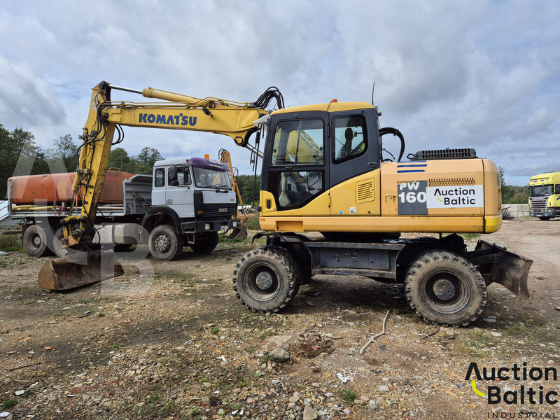 Komatsu PW160-7 - حفار ذو عجلات: صورة 3 Komatsu PW160-7 - حفار ذو عجلات: صورة 3