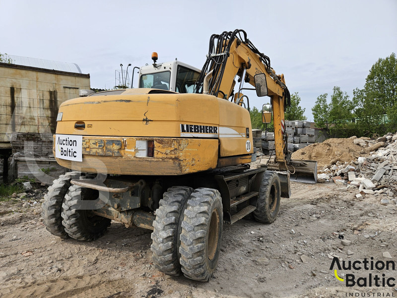 Liebherr A 316 Litronic - حفار ذو عجلات: صورة 3 Liebherr A 316 Litronic - حفار ذو عجلات: صورة 3