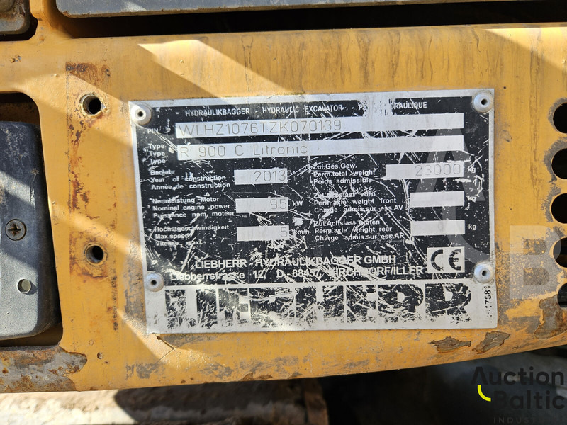 حفار زاحف Liebherr R 900 C Litronic: صورة 19