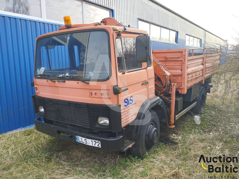 Magirus 168 M 11 - شاحنة قلاب, شاحنة كرين: صورة 1 Magirus 168 M 11 - شاحنة قلاب, شاحنة كرين: صورة 1