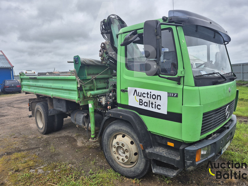 Mercedes-Benz 1117K - شاحنة قلاب, شاحنة كرين: صورة 1 Mercedes-Benz 1117K - شاحنة قلاب, شاحنة كرين: صورة 1