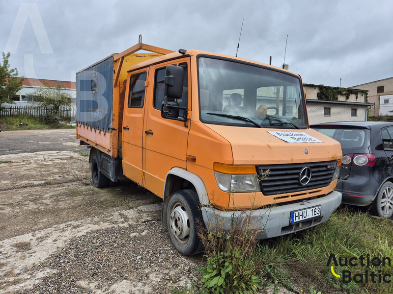 Mercedes-Benz 614 D - شاحنة ذات ستائر جانبية: صورة 1 Mercedes-Benz 614 D - شاحنة ذات ستائر جانبية: صورة 1