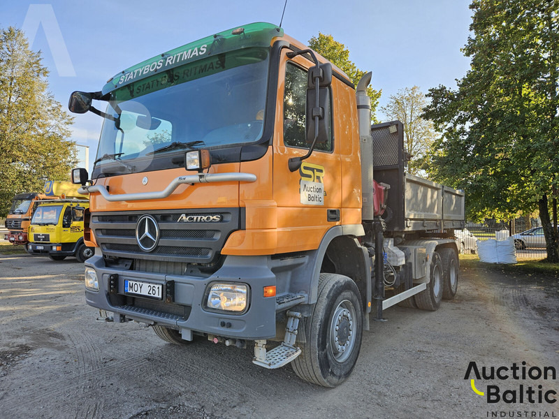 Mercedes-Benz Actros 1844 - شاحنة قلاب, شاحنة كرين: صورة 2 Mercedes-Benz Actros 1844 - شاحنة قلاب, شاحنة كرين: صورة 2