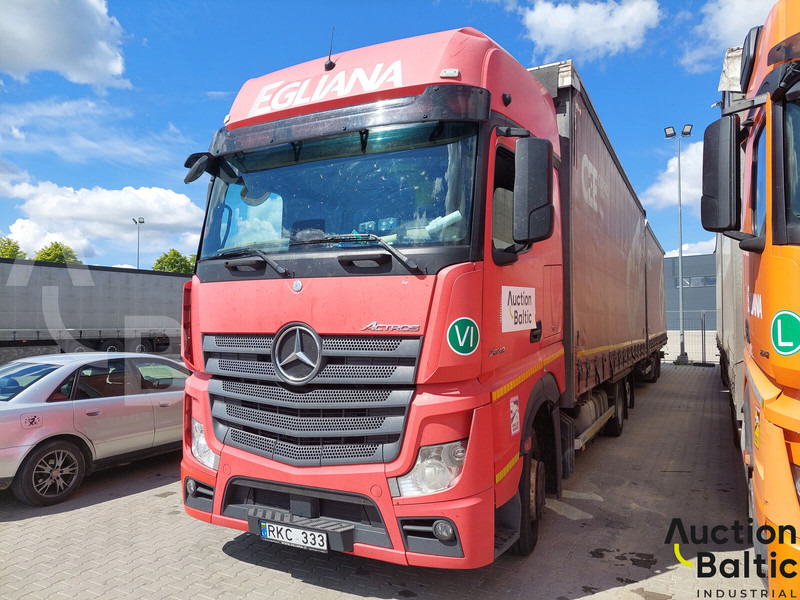 Mercedes-Benz Actros 2542 L - شاحنة ذات ستائر جانبية: صورة 2 Mercedes-Benz Actros 2542 L - شاحنة ذات ستائر جانبية: صورة 2