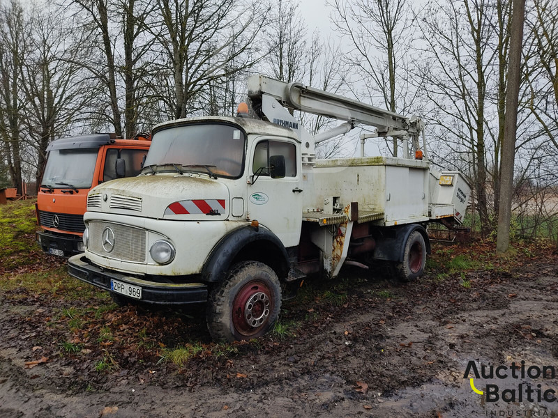 Mercedes-Benz Lako 911 - منصة محمولة مثبتة على الشاحنة: صورة 1 Mercedes-Benz Lako 911 - منصة محمولة مثبتة على الشاحنة: صورة 1