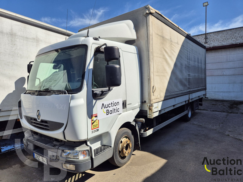 Renault Midlum - شاحنة ذات ستائر جانبية: صورة 1 Renault Midlum - شاحنة ذات ستائر جانبية: صورة 1