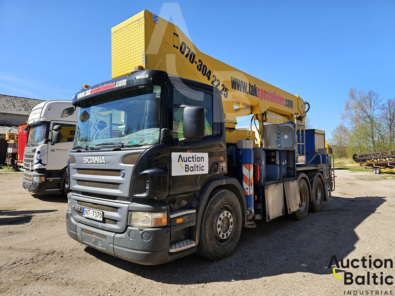 Scania P 310 - منصة محمولة مثبتة على الشاحنة: صورة 1 Scania P 310 - منصة محمولة مثبتة على الشاحنة: صورة 1