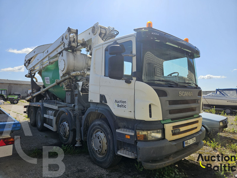 Scania P 420 - مضخة خرسانة ثابتة: صورة 2 Scania P 420 - مضخة خرسانة ثابتة: صورة 2