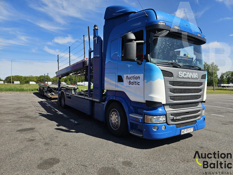 Scania R 450 - شاحنة نقل سيارات شاحنة: صورة 2 Scania R 450 - شاحنة نقل سيارات شاحنة: صورة 2