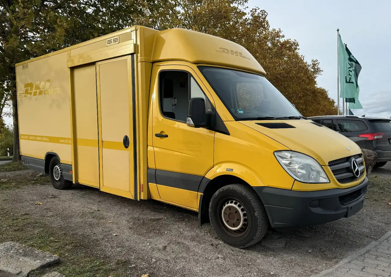 Mercedes-Benz Sprinter II Pritsche/ Koffer/Regalsystem - شاحنة بصندوق مغلق: صورة 1 Mercedes-Benz Sprinter II Pritsche/ Koffer/Regalsystem - شاحنة بصندوق مغلق: صورة 1