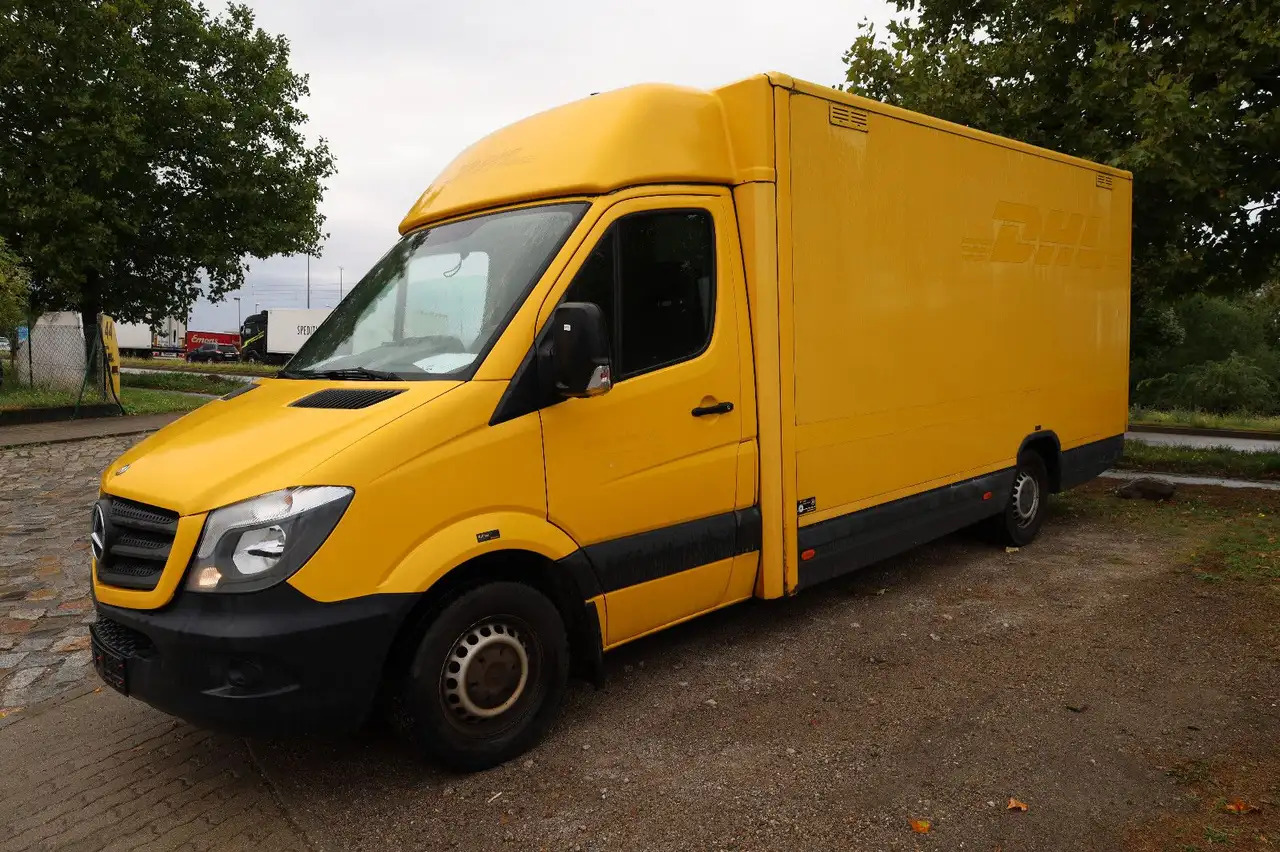 Mercedes-Benz Sprinter II Pritsche/ Koffer/Regalsystem - شاحنة بصندوق مغلق: صورة 2 Mercedes-Benz Sprinter II Pritsche/ Koffer/Regalsystem - شاحنة بصندوق مغلق: صورة 2