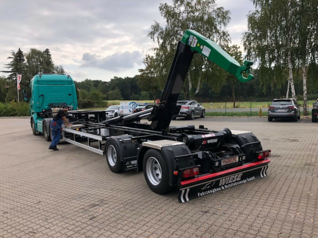 Auflieger Abrollkipper Hakenlift Hooklift - ناقل حاوية/ نصف مقطورة بحاوية: صورة 4 Auflieger Abrollkipper Hakenlift Hooklift - ناقل حاوية/ نصف مقطورة بحاوية: صورة 4