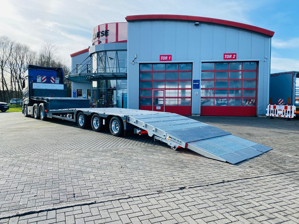 Gabelstapler/Arbeitsbühnentransporter Klapprampe - نصف مقطورة بلودر منخفض: صورة 5 Gabelstapler/Arbeitsbühnentransporter Klapprampe - نصف مقطورة بلودر منخفض: صورة 5