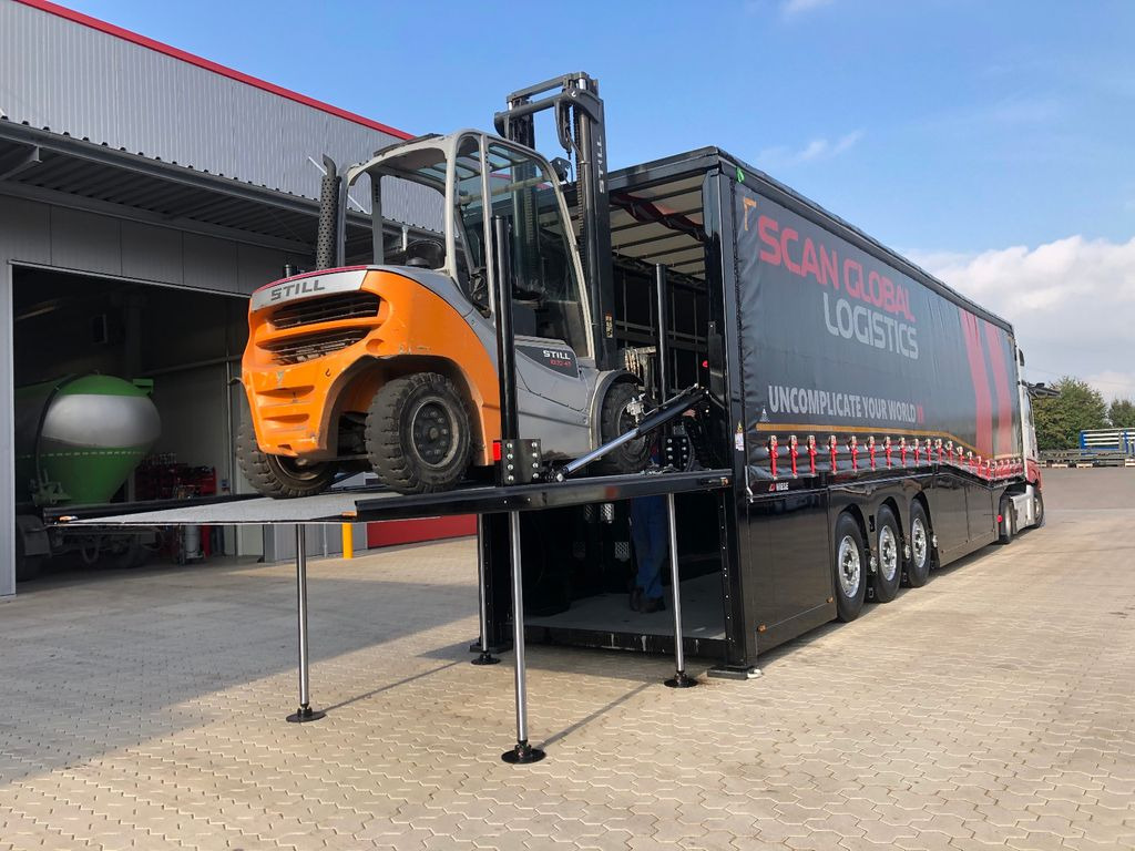 Innenlader Zwischenlader Gabelstaplertransporter - نصف مقطورة بلودر منخفض: صورة 5 Innenlader Zwischenlader Gabelstaplertransporter - نصف مقطورة بلودر منخفض: صورة 5