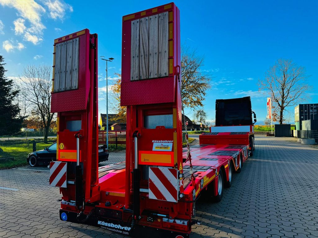 Kässbohrer SLAR3 Ausziehbares Tiefbett mit Radmulden - نصف مقطورة بلودر منخفض: صورة 3 Kässbohrer SLAR3 Ausziehbares Tiefbett mit Radmulden - نصف مقطورة بلودر منخفض: صورة 3
