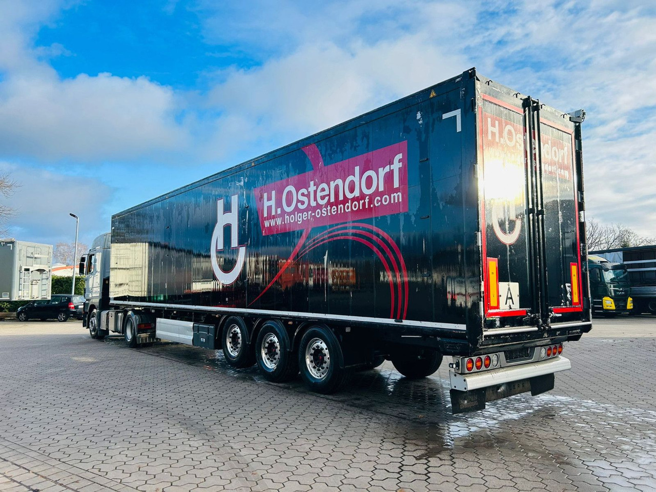 Knapen K100 Schubboden 92m³ Alu Felgen TÜV Plane Neu - نصف مقطورة ذات أرضية سير: صورة 4 Knapen K100 Schubboden 92m³ Alu Felgen TÜV Plane Neu - نصف مقطورة ذات أرضية سير: صورة 4