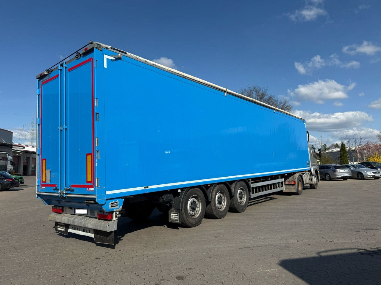 Knapen K100 Schubboden 92m³ Powersheet 10mm Boden - نصف مقطورة ذات أرضية سير: صورة 4 Knapen K100 Schubboden 92m³ Powersheet 10mm Boden - نصف مقطورة ذات أرضية سير: صورة 4