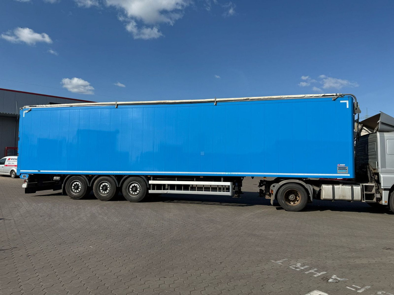 Knapen K100 Schubboden 92m³ Powersheet 10mm Boden - نصف مقطورة ذات أرضية سير: صورة 5 Knapen K100 Schubboden 92m³ Powersheet 10mm Boden - نصف مقطورة ذات أرضية سير: صورة 5