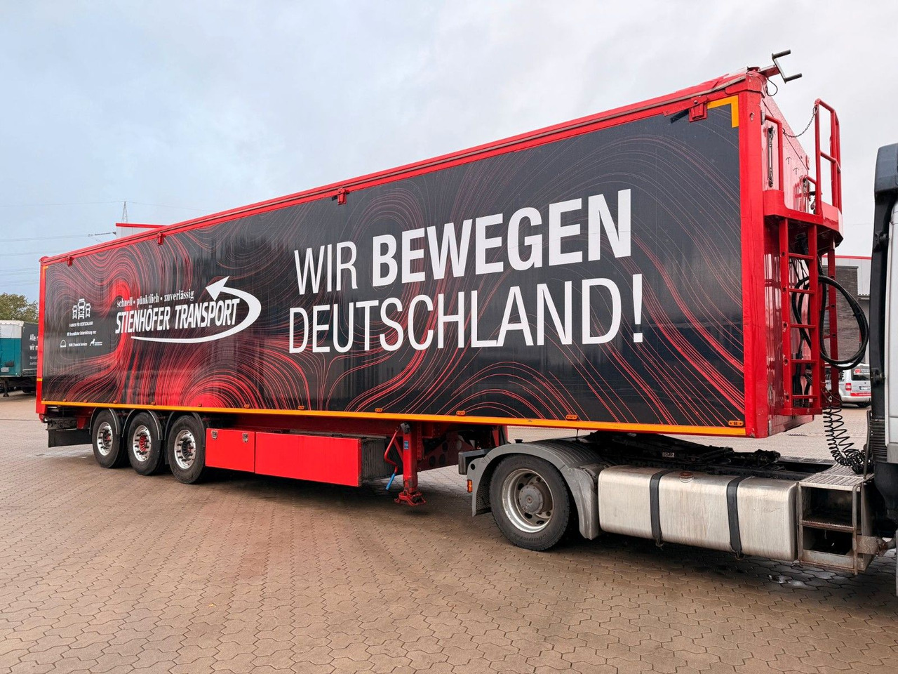 Knapen Stokota Schubboden - Top Zustand/Neuen TÜV - نصف مقطورة ذات أرضية سير: صورة 5 Knapen Stokota Schubboden - Top Zustand/Neuen TÜV - نصف مقطورة ذات أرضية سير: صورة 5