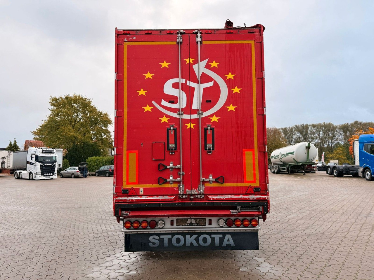 Knapen Stokota Schubboden - Top Zustand/Neuen TÜV - نصف مقطورة ذات أرضية سير: صورة 3 Knapen Stokota Schubboden - Top Zustand/Neuen TÜV - نصف مقطورة ذات أرضية سير: صورة 3